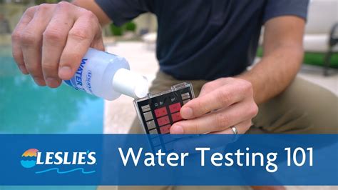 leslie's pool water test|leslie pool supply water testing.